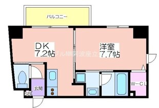 カーサ　セレーネの物件間取画像